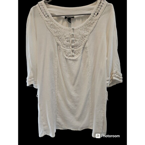 ALYX WHITE TOP SZ M - Picture 1 of 6